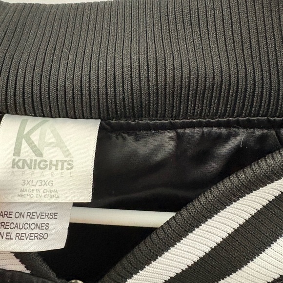 Mizzou Missouri Tigers Bomber Jacket Size 3XL Men’s Black - Picture 4 of 9